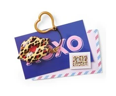 S.W.A.K. raktų pakabukas su garsu Leopard Kiss, 4122