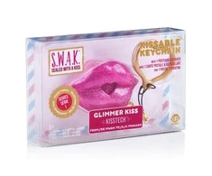 S.W.A.K. raktų pakabukas su garsu Pink Glitter Kiss, 4116