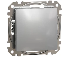 1 klavišo perjungiklis Schneider Electric Sedna Design SDD113106 (aliuminis)
