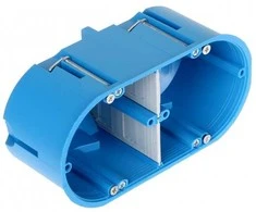 2 vietų dėžutė į gipsą Simet P2x60D (63mm gylio)