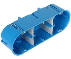 3 vietų dėžutė į gipsą Simet P3x60D (63mm gylio)