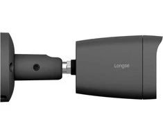 4K 8 megapikselių raiškos IP kamerų komplektas Longse - 1- 4 kameros BMSCKL8RC-DG Hybrid light, POE, žmogaus ir automobilio detekcija, tamsiai pilka, Kamerų kiekis: 2, Vaizdo ir maitinimo kabeliai: Be kabelių