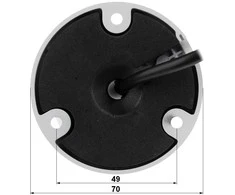 AHD, HD-CVI, HD-TVI, PAL KAMERA HAC-HFW1200T-0280B-S6 – 1080p 2,8 mm DAHUA