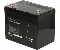 Green Cell Žalias Cell Žalias Cell Ličio geležies fosfato LiFePO4 Žalias Cell 12V 12.8V 60Ah akumuliatorius (Pažeista pakuotė)