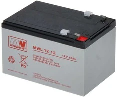 Mw Power AKUMULIATORIUS 12V/12AH-MWL