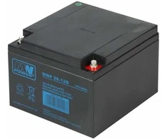 Mw Power MWPower MWP 12V 26Ah M5(F6) AGM akumuliatorius, 12 metų