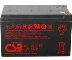 Csb Battery Akumuliatorius (AGM) CSB 12Ah 12V F2 VRLA (GP12120)