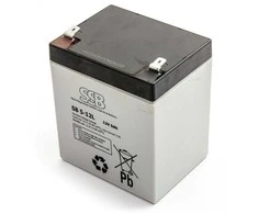 Akumuliatorius (AGM) SSB SB (5Ah, 12V, F2, VRLA)