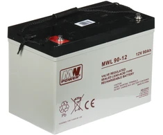 AKUMULIATORIUS MW POWER 12V/90AH-MWL
