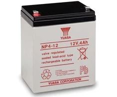 Akumuliatorius YUASA NP4-12 (4Ah, 12V, F1, VRLA, AGM)