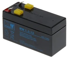 Mw Power MWPower MW 12V 1.3Ah F1(187) AGM akumuliatorius, 6-9 metai