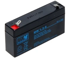 Mpl Power Elektro Mw Power MWPower MW 6V 1.3Ah F1(187) AGM akumuliatorius, 6-9 metai