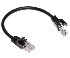 TST Array PATCHCORD RJ45/0.2-Juodas 0.2 m