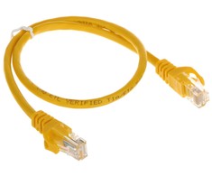 TST Masyvas PATCHCORD RJ45/0,5-Geltonas 0,5 m