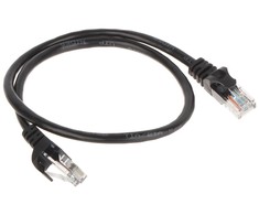 TST Masyvas PATCHCORD RJ45/0.5-Juodas 0.5m