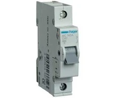 Automatinis jungiklis Hager MC140 (40A, 1P, 230V, 6kA)