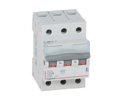 Automatinis jungiklis MCB RX3 Legrand 406470 (125A, 3P, 230V, 6kA)