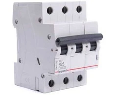 Automatinis jungiklis MCB RX3 Legrand 419171 (25A, 3P, 230V, 6kA)