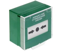AVARINIO DURŲ ATIDARYMO MYGTUKAS ATLO-ERB-BP561 1 X NO/NC ATLO