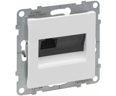 Baltas RJ45 UTP 6A lizdas SUNO Legrand 721154
