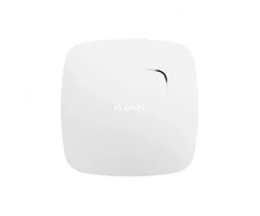 Bevielis dūmų ir temperatūros jutiklis Ajax FireProtect Plus (baltas, su integruotu garsiakalbiu)