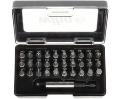BITŲ RINKINYS WH/BIT-SET-1 30 VNT. 1/4 " WIHA