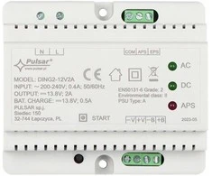 BUFERINIS IMPULSINIS MAITINIMO ADAPTERIS DING2-12V2A PULSAR