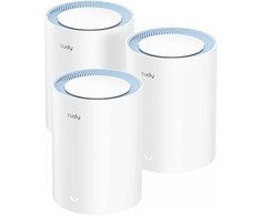 CUDYM12003PACKNAMŲ SISTEMA WI-FI MESH M1200(3-PACK) 2.4 GHz, 5 GHz, 300 Mbps + 867 Mbps CUDY