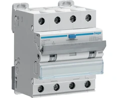 Diferencinis automatinis jungiklis Hager ADM470C (4P, 20A, A, 30mA, 6kA)