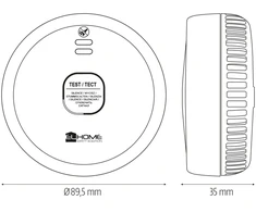 Opti DŪMŲ JUTIKLIS SD-88A2 EL HOME