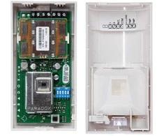 DVIGUBOS TECHNOLOGIJOS DETEKTORIUS: MIKROBANGŲ + PIR DM525 PARADOX