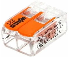 ELEKTROS KAULIUKAS WAGO-221-412*P6