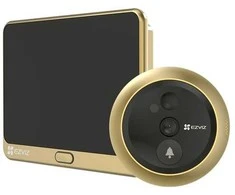 EZVIZ belaidžio durų skambučio komplektas CS-DP2C (2 MP, auksinis)