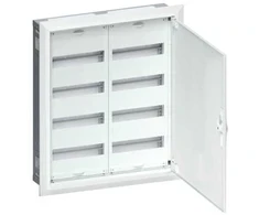 Hager 144 mod. įleidžiamas metalinis skydelis HFWU43S