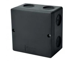 Hermetinė paskirstymo dėžutė Kopos KSK 100_FA (juoda, 101x101x63mm, IP66, UV atspari)