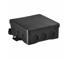 Hermetinė paskirstymo dėžutė Simet NS5 35360107 (juoda, 75x75x40mm, IP54)