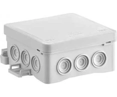 Hermetinė paskirstymo dėžutė Simet NS6 35346102 (pilka, 85x85x40mm, IP54)