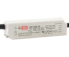 Impulsinis maitinimo šaltinis 24V 1.67A 40.8W IP67, dimeriuojamas