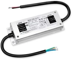 Impulsinis maitinimo šaltinis LED 150W 12V 12.5A IP67, dimeriuojamas, Mean well XLG-150-12-A
