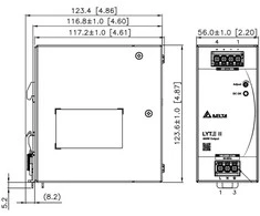 Delta IMPULSINIS MAITINTUVAS DRL-24V480W-1EN