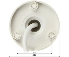 IP KAMERA DS-2CD1023G2-LIU(2.8MM) Išmanusis hibridinis šviestuvas - 1080p Hikvision