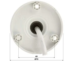 „Hikvision“ kulka DS-2CD1043G2-I F4 (balta, 4 MP, 30 m. IR)