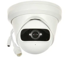 Hikvision IP kamera DS-2CD2345G0P-I F1.68 Dome, 4 MP, 1.68mm/F2.0, Maitinimas per Ethernet (PoE), H.264+, H.265+, Micro SD, maks. 256 GB