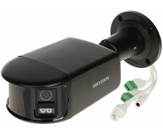 IP KAMERA DS-2CD2T87G2P-LSU/SL(4MM)(C)/Juodas PANORAMINĖ ColorVu - 7.4 Mpx 2 x 4 mm Hikvision