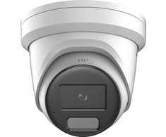 IP kamera Hikvision dome DS-2CD2386G2H-IS2U/SL F4 (balta, 8 MP, 30 m. IR, AcuSense)