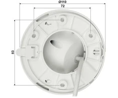 IP KAMERA IPC-HDW1239V-A-IL Išmanus dvigubas apšvietimas – 1080p 2,8 mm DAHUA