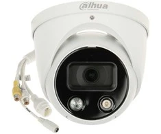 Dahua IP kamera HDW3849HP-AS-PV. 8MP FULL-COLOR. LED pašvietimas iki 30m. 2.8mm 107°. SMD, IVS, AI.