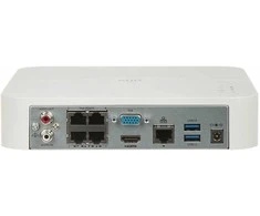 IP REGISTRATORIUS NVR501-04B-LP4 4 KANALAI, 4 PoE UNIVIEW