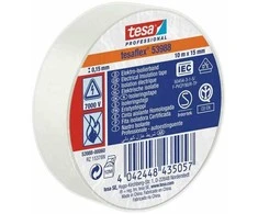 Izoliuojanti juosta TESA (balta) 10m x 15mm 53988-00065-00