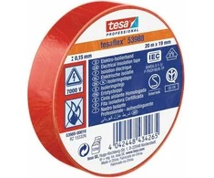 Taśma Izoliuojanti juosta TESA (raudona) 10m x 15mm 53988-00020-00